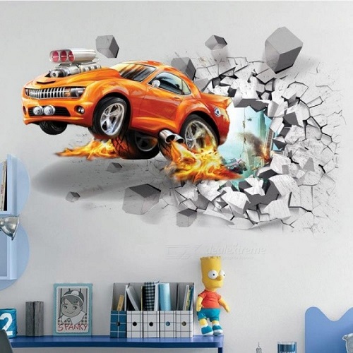 3d-wall-vinyl Bespoke Artwork